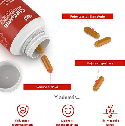Cúrcuma con probióticos - BIYODE ENERGY