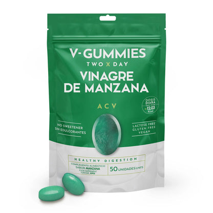 V-GUMMIES - Vinagre de manzana - BIYODE ENERGY