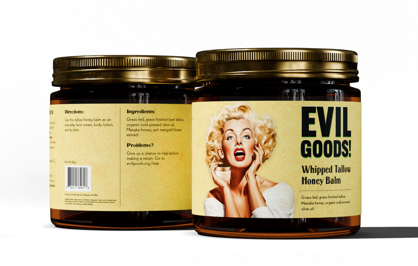 EVIL GOODS - Bálsamo de miel y res batido - BIYODE ENERGY