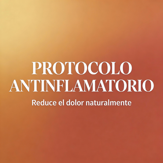 BE ANTI - Protocolo Anti-inflamatorio - Reduce el dolor y la inflamación