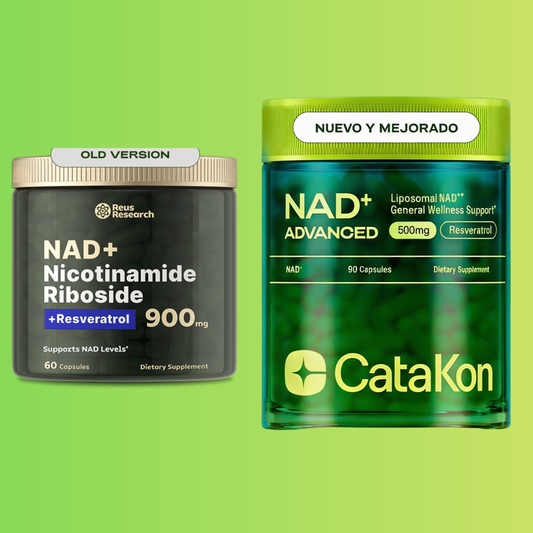 Catakon NAD+ Advanced Liposomal con Resveratrol 60 cápsulas 500mg